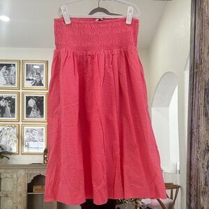 AYR Triple Threat Bright Pink A-Line Skirt